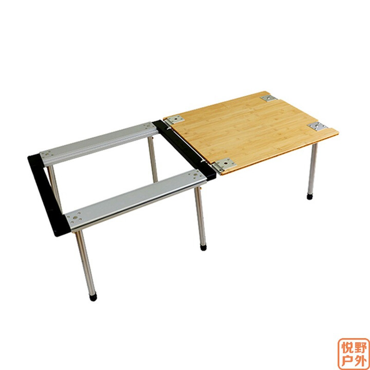 stanluck喜登乐户外野餐IGT框架组户外餐饮工作台野餐操作桌雪峰品质 55-83伸縮桌腳组合框架桌