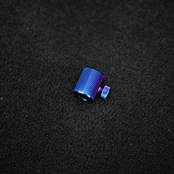 MOUNTAIN SOUL 山魂锻造钛地钉 户外露营帐篷钉EDC钛骷髅酷棍 TC4蚊香盘固定器