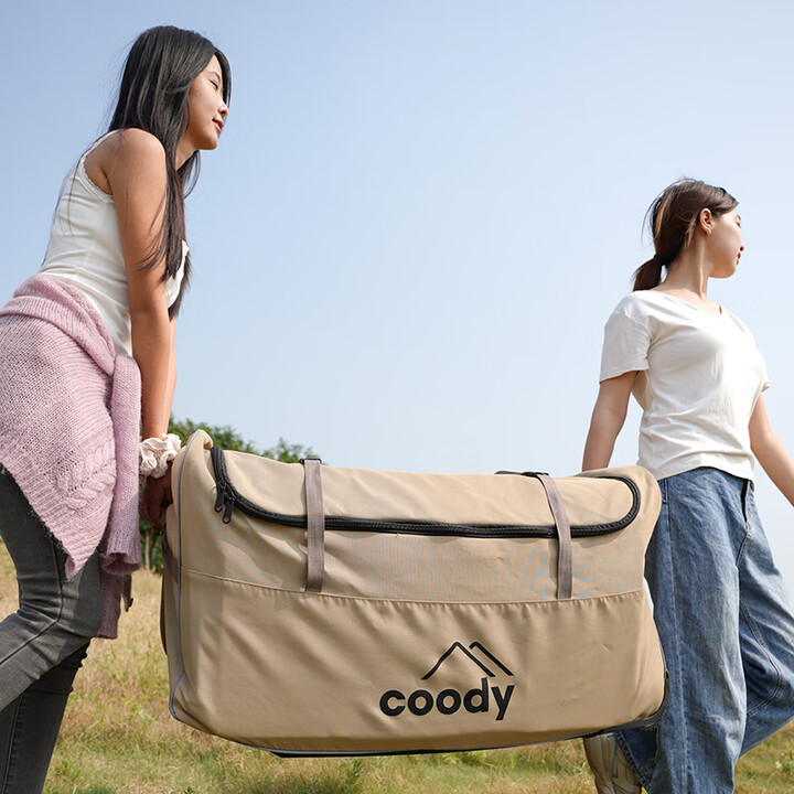 COODY军鑫酷迪帐篷收纳便携轮子包户外露营帐篷拖轮袋大容量移动拖包 轮子包