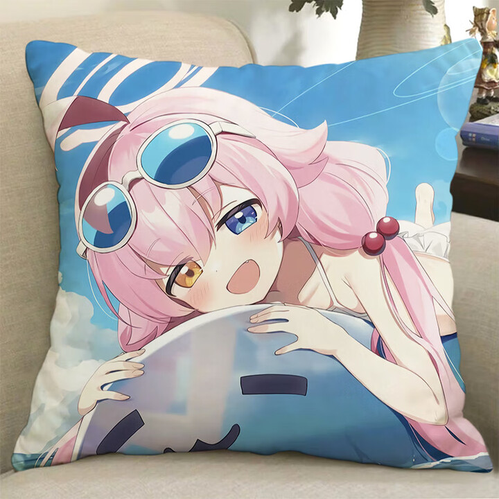 卡佰索碧蓝档案周边抱枕蔚蓝档案小鸟游星野圣园未花砂狼白子二次元