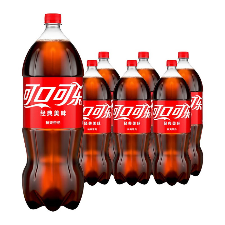 可口可乐碳酸饮料2L*6瓶/2瓶果味汽水可乐雪碧芬达醒目大瓶分享家庭装饮品 原味可乐 2L*6瓶【图片 价格 品牌 报价】-京东