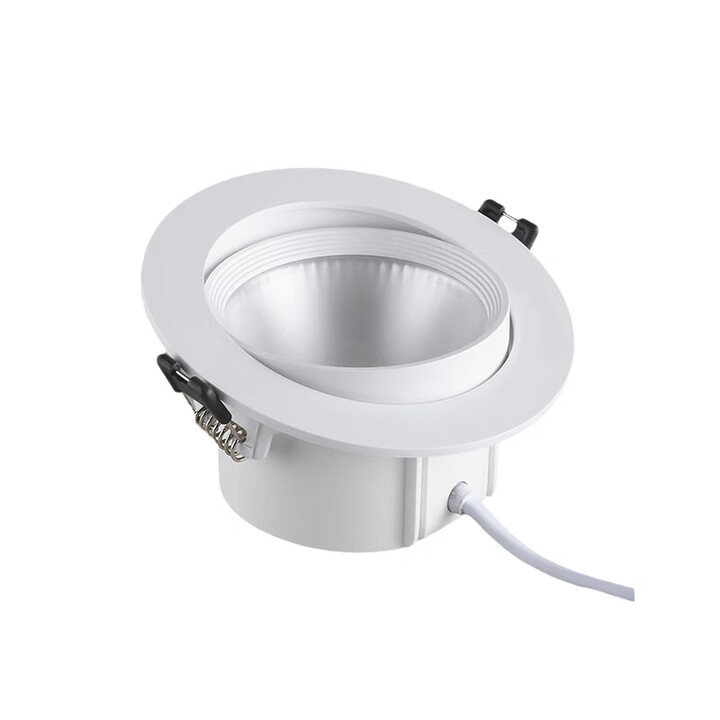 【三雄极光pak8W 暖白光 开孔90-95mm】三雄极光 8W 暖白光 开孔90-95mm led射灯嵌入式天花灯cob星佳定制【行情 报价 ...