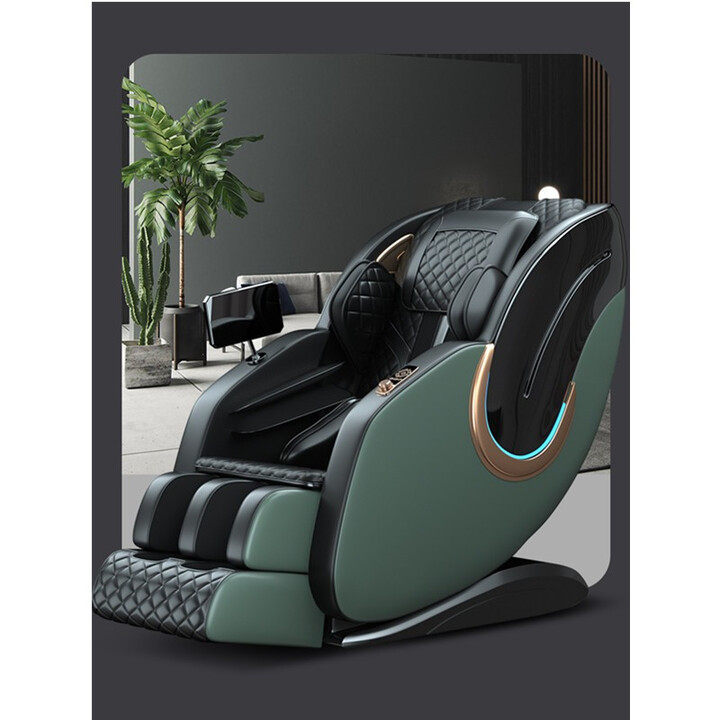 艾思博 s109按摩椅外观采用的钢琴烤漆工艺sl导轨全方位贴合人体曲线