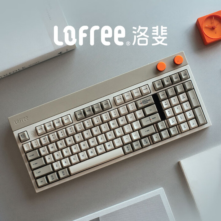 【洛斐（LOFREE）OE918】洛斐（Lofree）小方三模热插拔客制化机械键盘办公无线蓝牙游戏键盘 gasket结构98键键盘【行情 报价 ...