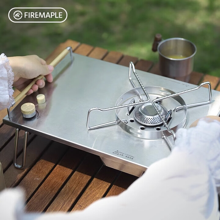 火枫方圆桌面式折叠分体式气炉不锈钢大功率燃气炉IGT桌面炉 方圆折叠气炉【7800W】