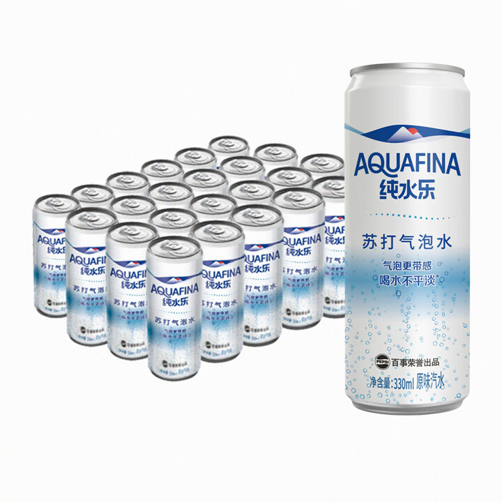 百事可乐纯水乐 AQUAFINA 纯水乐苏打气泡水（汽水）3...