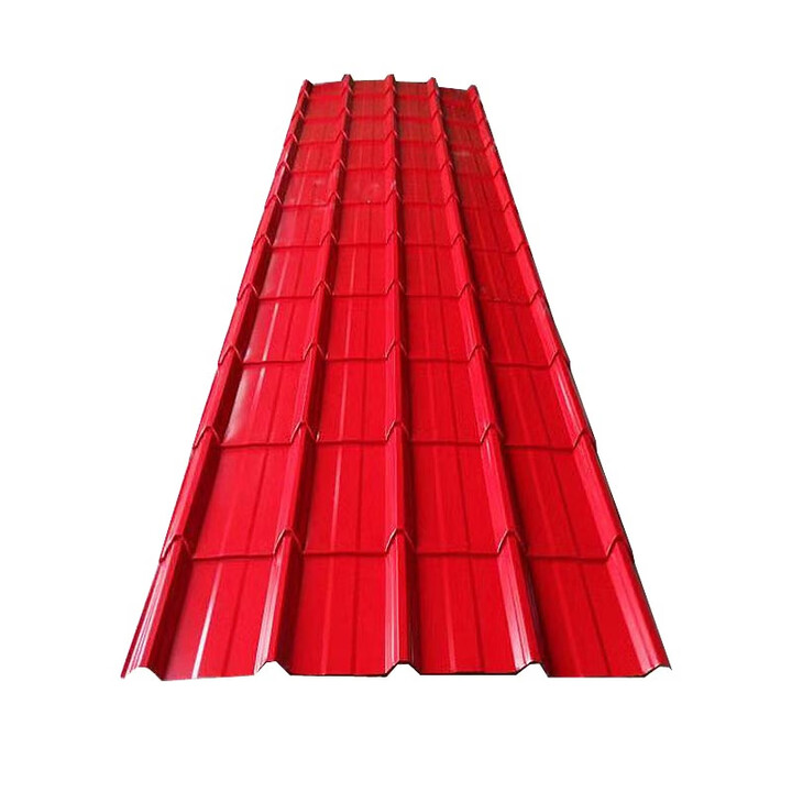 聊亿 彩钢瓦 屋顶楼顶围挡铁皮板 红色 宽840mm厚0.4mm