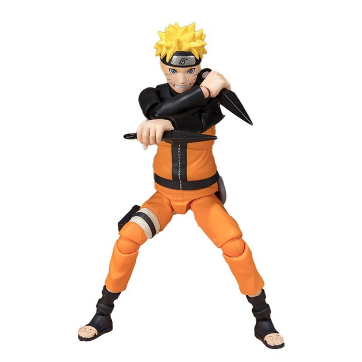 BANDAI万代 魂限定 SHF 火影忍者手办模型玩具 15cm 鸣人精简版【图片 价格 品牌 报价】-京东