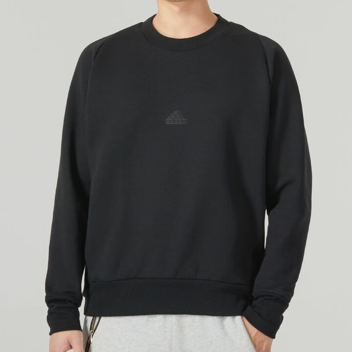 阿迪达斯(adidas)男装 舒适跑步训练运动休闲透气圆领卫衣套头衫 IN5108 IN5109 3XL【图片 价格 品牌 报价】-京东