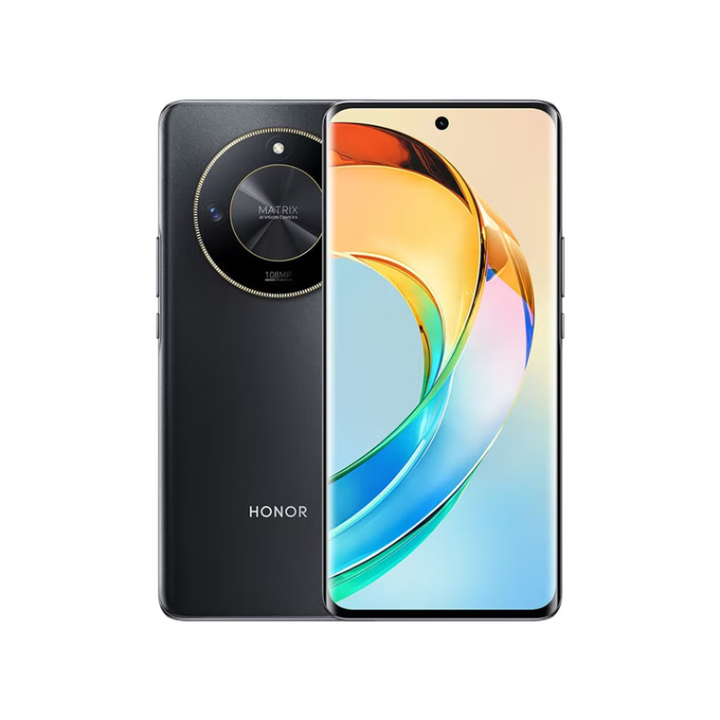 荣耀X50 第一代骁龙6芯片 1.5K超清护眼硬核曲屏 5800mAh超耐久大电池 典雅黑 16GB+512GB 单机+第三方品牌快充+店保一年