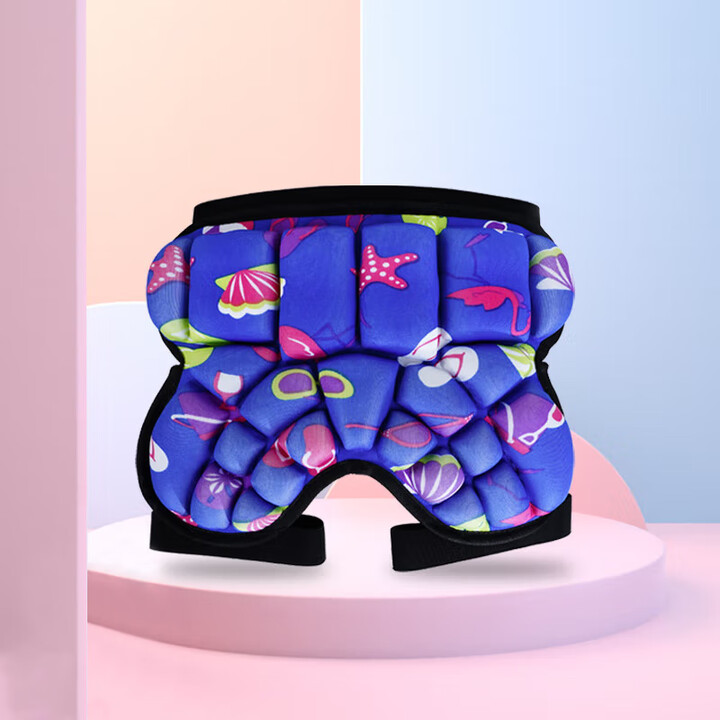 angelamiao儿童轮滑护臀垫溜冰滑板滑雪防护护具初学者屁股防摔保护垫