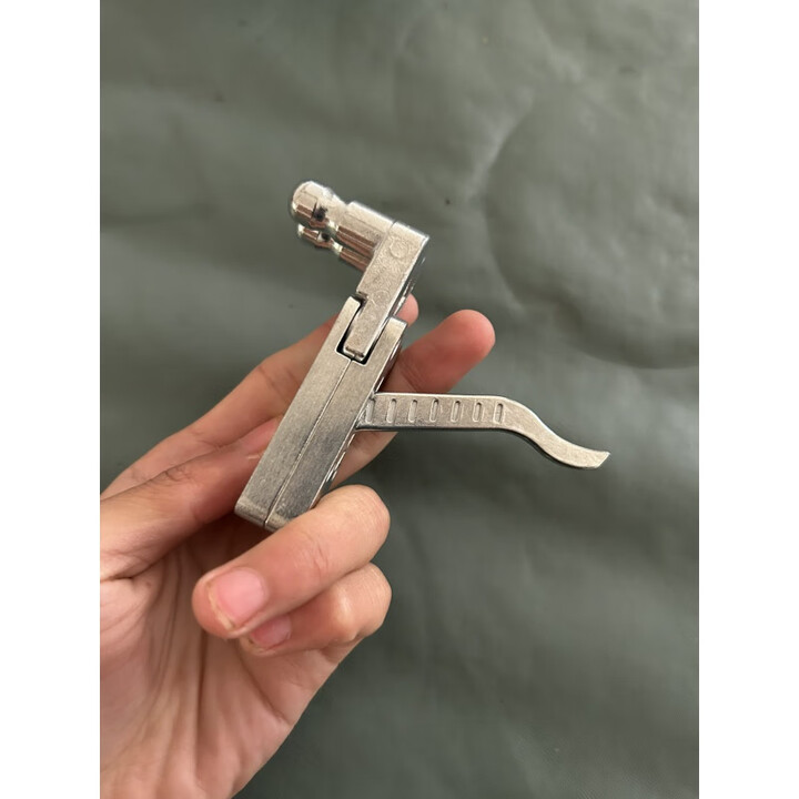 YTYIN夹/弹/器撒放器两轴联动散放器机械夹蛋发射配件自动复位 加/诺合金夹/弹/器【配送螺丝】