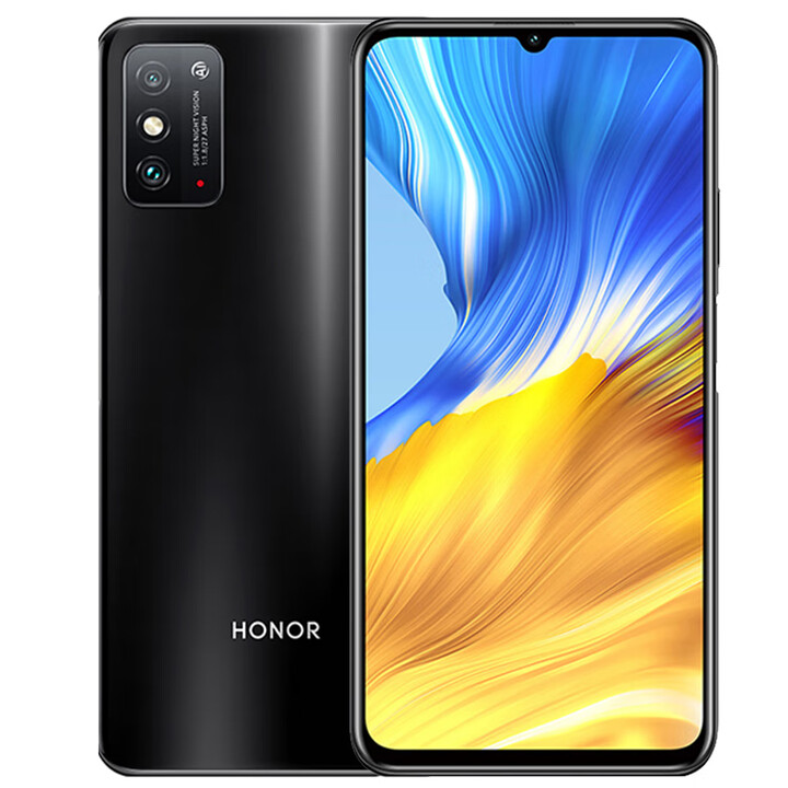 荣耀X10 Max 5G通手机 7.09大屏幕 天玑处理5g芯片双卡双待补贴机  5G通 8+128GB 探速黑