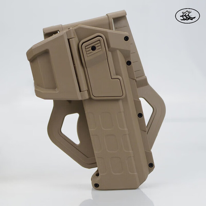 kankeirr战术IPSC腰封套装多功能快拆腰带P320竞技通用枪套G17P11911单件 单件 1911带灯快拔