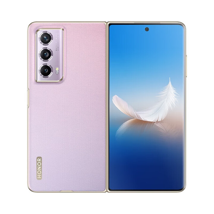 荣耀（HONOR）Magic Vs2 5G折叠屏手机全新未激活 珊瑚紫 12+256GB