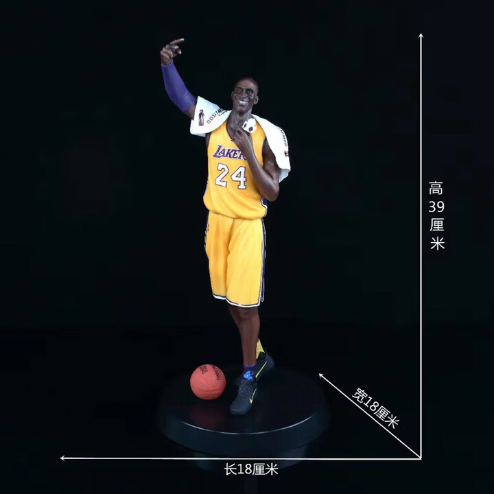 科比手办限量版模型纪念品kobe摆件人偶雕像NBA篮球男女生日礼物 双头雕飓风科比1/6【黄衣】39CM【图片 价格 品牌 报价】-京东