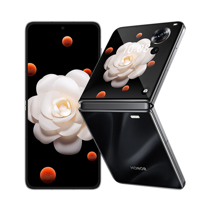 荣耀（HONOR）Magic V Flip 新款小折叠屏4.0英寸大外屏单反级真相 通补贴 Magic V Flip 鸢尾黑 12GB+512GB