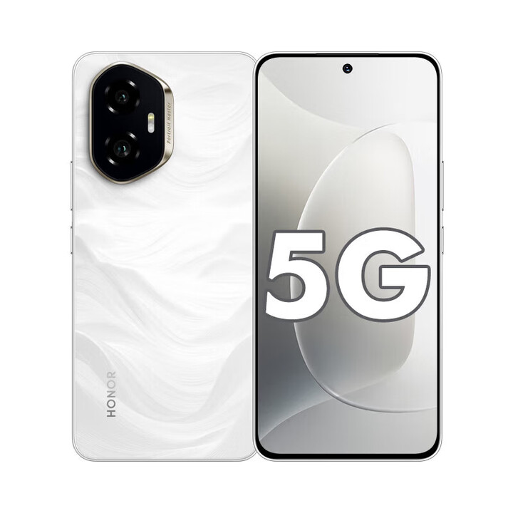 荣耀300 新品5G手机 超薄小直屏手机 玉龙雪 12+256GB全网通 官方标配(全新未拆封未激活)