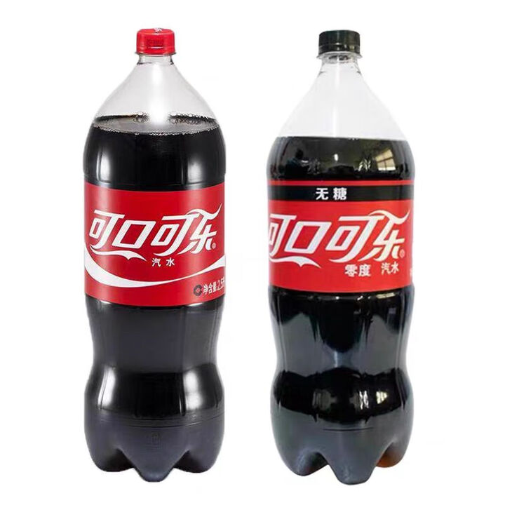 可口可乐(Coca-Cola)雪碧可乐芬达零度大瓶2L大桶快乐水饮品多口味碳酸饮料怀旧汽水 (0糖)可口可乐2L*6瓶【图片 价格 品牌 报价】-京东