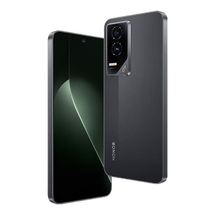 荣耀（HONOR）GT 荣耀幻影引擎 第三代骁龙8旗舰芯 AI绿洲护眼电竞屏 新品手机 幻影黑 12G+256GB