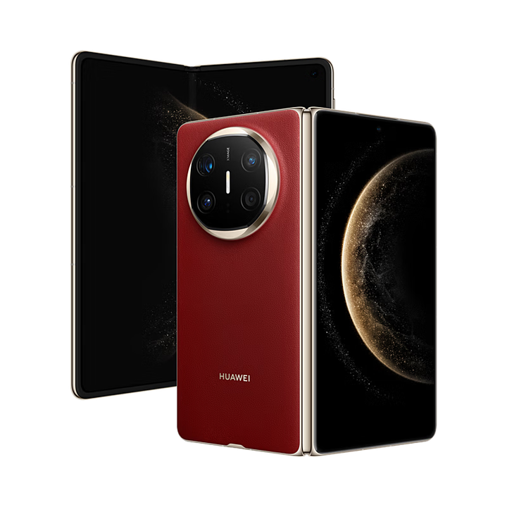 华为MateX6 折叠屏手机 新品上市 【现货速发+闪送】 寰宇红 12GB+512GB 官方标配(全新未拆封未激活)