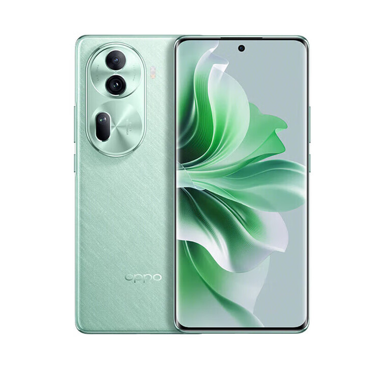 OPPOReno11   5G手机 天玑8200+旗舰芯片 长续航大电池 国行机 萤石青 12GB+512GB 单机+第三方品牌快充+店保一年