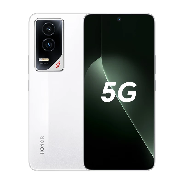 荣耀GT 荣耀幻影引擎 5G 第三代骁龙8旗舰芯 荣耀AI绿洲护眼电竞屏 冰晶白 16GB+512GB