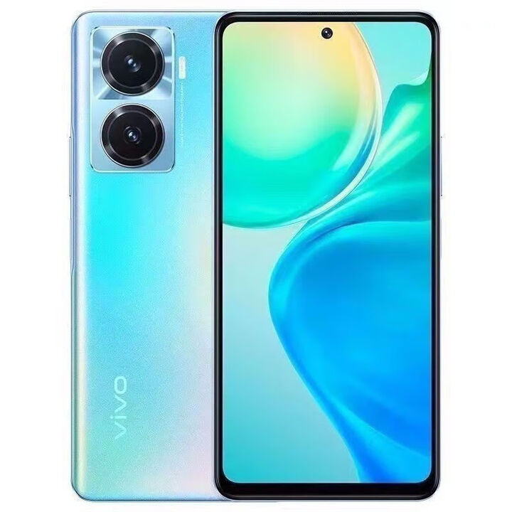 vivoy77全网通5G双卡双待高刷屏天玑930学生游戏智能拍照手机 Y77 夏日听海 12GB+256GB