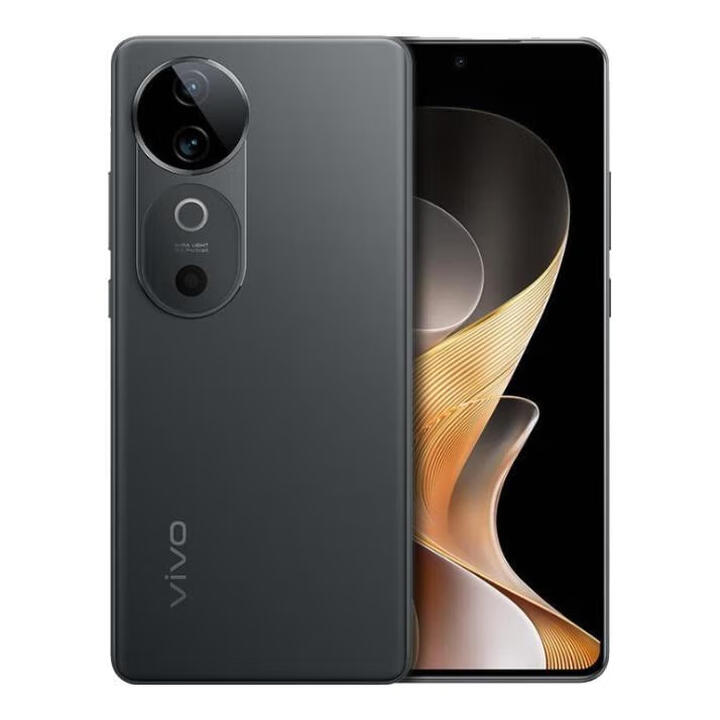 vivo s19 手机5G智能柔光人像拍照轻薄长续航直屏5G学生手机 松烟墨 12GB+512GB