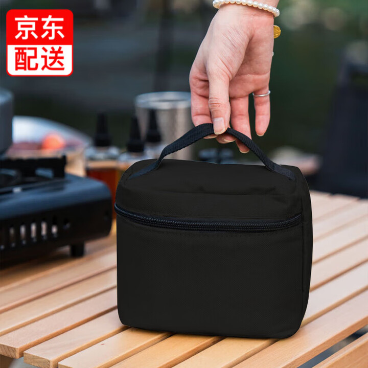 fancyfree调料瓶调味料收纳包户外野营烧烤调味瓶酱油醋撒料塑料分装瓶套装 黑色