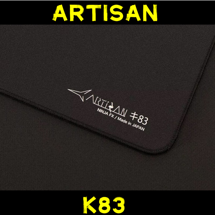 剑匠疾风乙(ARTISAN)剑匠零顺丰 剑匠ARTISAN FX 鼠标垫细面控制型布垫康康零 K83黑色XSOFT顺丰 50x49cm【图片 ...