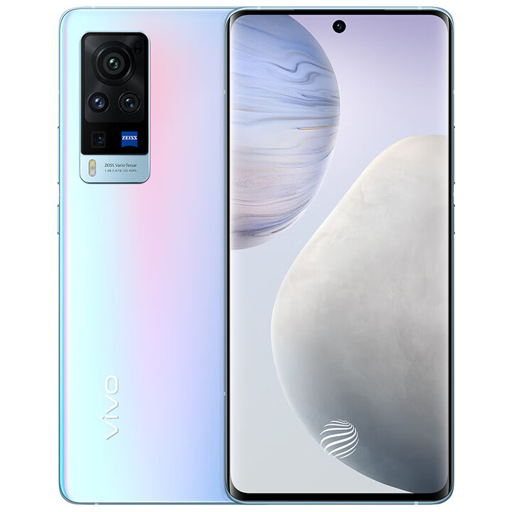 vivo X60 Pro 原装曲面屏智能蔡司光学镜头防抖夜景5G拍照 华彩 12GB+256GB x 5G全网通 x 套餐1