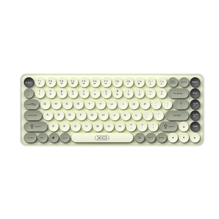 XO-KB-12无线蓝牙双模 86键 炫酷三色键盘 灰色【图片 价格 品牌 报价】-京东