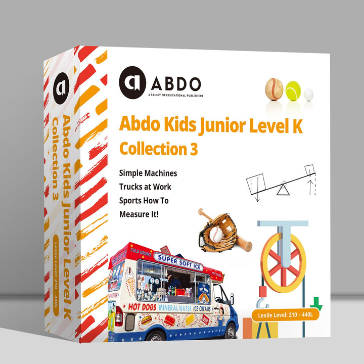 《盖世童书 ABDO Kids junior Level K 昂步百科分级图书馆启蒙级英文原版 少儿英语科普分级阅读 支持小怪兽5GWIFI ...