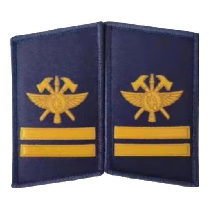 2025年新款消防备勤服领衔魔术贴胸徽 一级士领