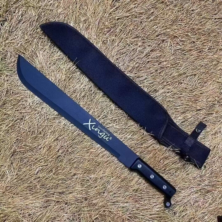 安大略 18 剁加厚版本户外野营露营装备排障多功能工具 黑色