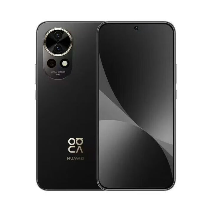 华为展机nova13系列前置6000万超广角人像 北斗卫星图片消息手机 nova13星耀黑 12+512GB