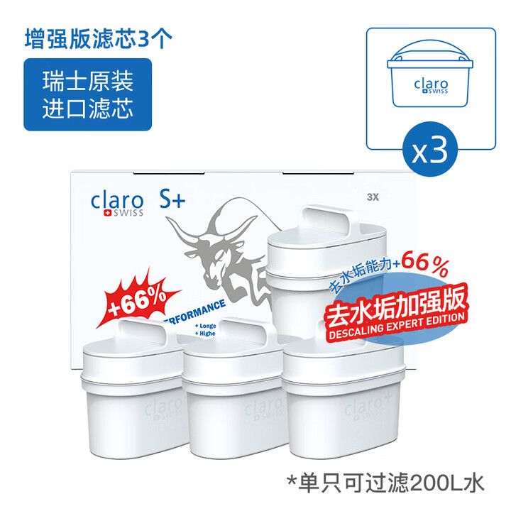 科睿仕加强滤芯净水壶过滤水壶软化自来水净饮水机进口散装 散装增强版3只装【图片 价格 品牌 报价】-京东
