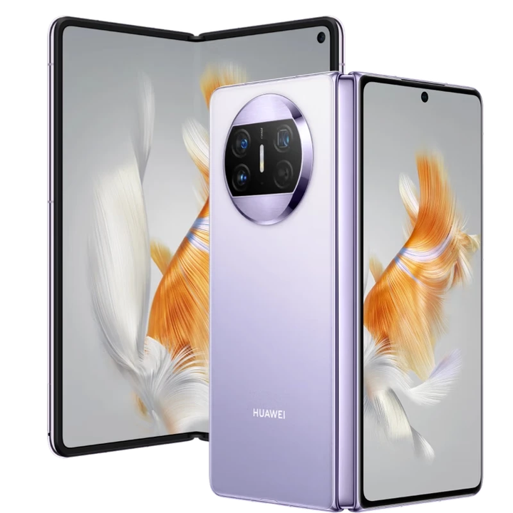 华为（HUAWEI）mate X5【全新未拆封未激活+全国联保】折叠屏手机 5060mAh双向北斗卫星信息NFC红外遥控xt X3-羽砂紫 12GB+256GB