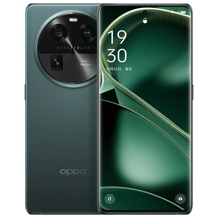 OPPO FindX6  5G手机 超光影三主摄哈苏影像 80W 天玑9200芯片  飞泉绿 16GB+512GB 单机+第三方品牌快充+店保一年