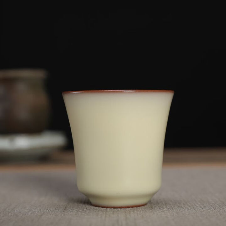 龙泉哥窑青瓷铁胎猪油冻茶杯闻香杯陶瓷叶金炼手工功夫茶具主人杯 猪油冻闻香杯 65毫升【图片 价格 品牌 报价】-京东