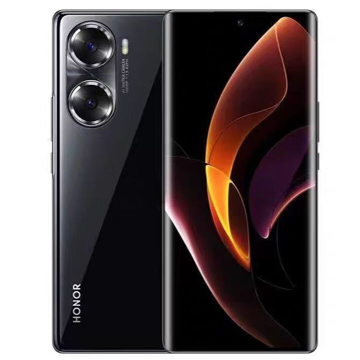 荣耀 60 5G全网通手机120Hz高刷1亿像素 全面屏拍照游戏工作手机  60 亮黑色 12+256 全网通 5G