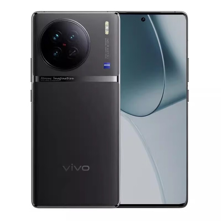 vivoX90s 5G手机 天玑9200+处理器6.78英寸高清大屏120Hz刷新率5000万像素高清摄像头4810mAh超长续航 x90s黑色 九 九 新  8GB+256GB