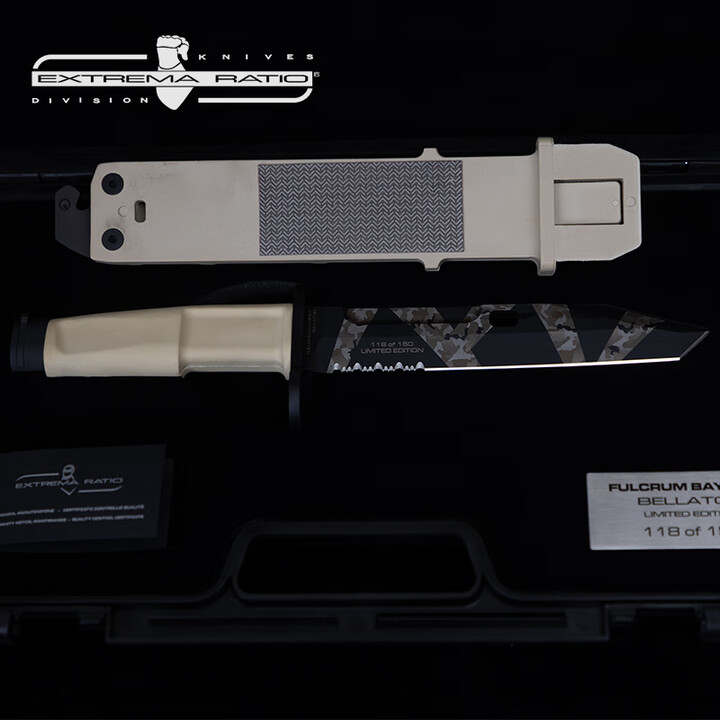 EXTREMA RATIO意大利原装进口极端武力户外多用途直刀迷彩支点限量版FULCRUM
