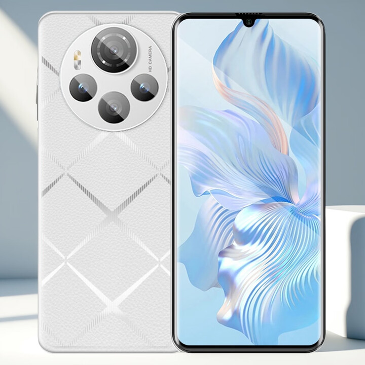 魅果2025新款7.5寸大屏曲屏智能512G大内存游戏电竞全网通5G双卡手机 陶瓷白【正品 全新未拆封】 16+512G