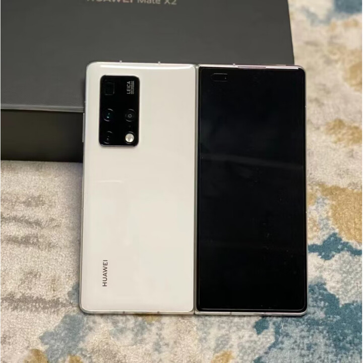 华为（HUAWEI）Mate X2折叠屏手机国行正品商务旗舰款5G通鸿蒙系统 门店机 冰晶蓝 8GB+256GB 釉白色 12GB+512GB