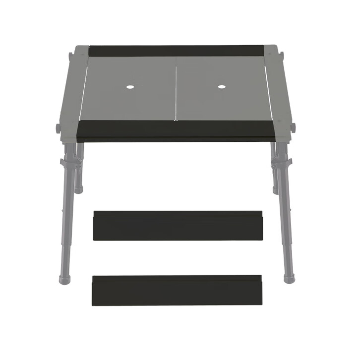 CARGO CONTAINERCARGO IGT桌配件户外折叠桌铝合金蛋卷桌露营野餐桌便携式轻量化 二单元桌框【黑色一对】 无规格