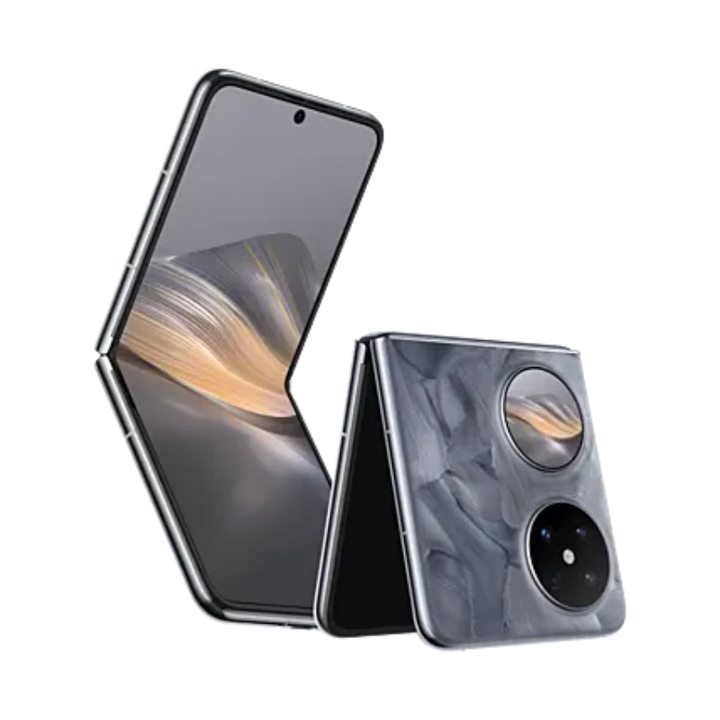 华为Pocket2 优享版  超平整超可靠 全焦段XMAGE四摄 华为折叠屏鸿蒙手机 大溪地灰 12GB+256GB