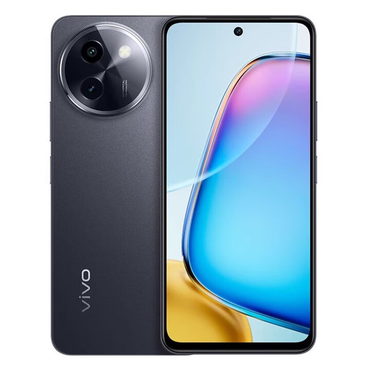 vivo大内存大电池lcd护眼屏幕 44瓦快充5G智慧型手机 星夜黑 5G通_标配_8GB+256GB_中国大陆