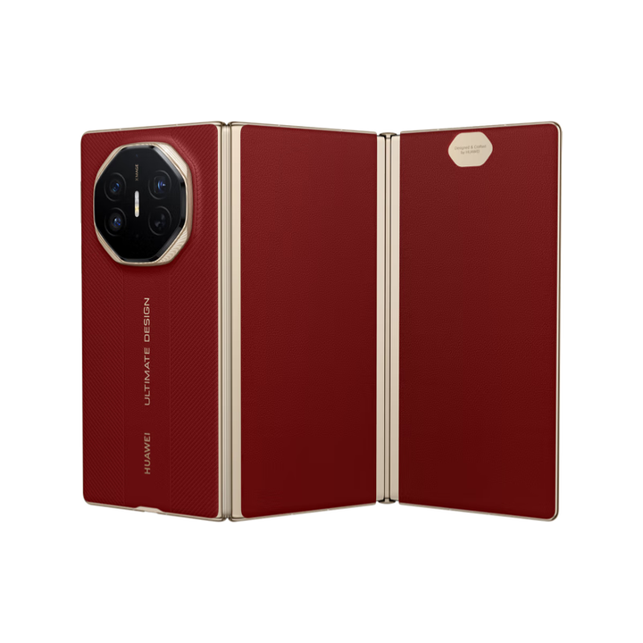 华为（HUAWEI）Mate XTs 非凡大师【12期/24期分期】 华为matexts三折叠手机 鸿蒙智能手机新品上市 全新未激活 瑞红 16GB+512GB 12期免息